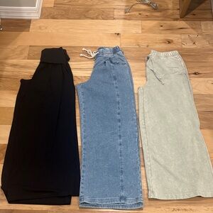 3 XS NWOT aerie pants